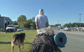Man And His Dog Walk 1200 Miles For Cancer — And You Can Help