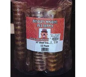 busters natural pet supply beef trachea dog treats recall