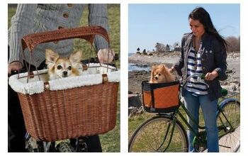 Pedal Pooches Ride Snug And Comfy In Hip Dog Bike Baskets
