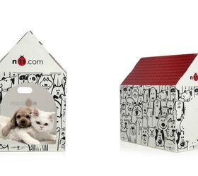 Recycled Boxes Turned Into Shelters For Homeless Pets
