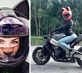 were all ears for the neko cat ears motorcycle helmet