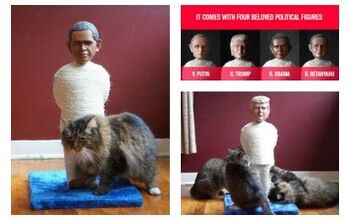 Politikats’ Kickstarter Puts Heads of State on Cat Scratchers