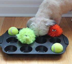 DIY Tennis Ball Dog Toys