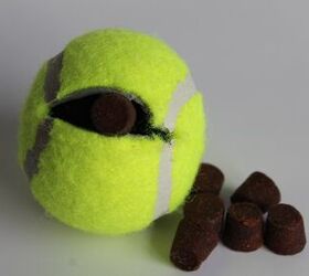 Diy dog toys with tennis outlet balls