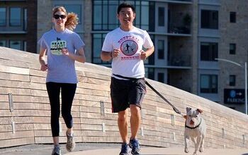 Dogs and Joggers Pound the Pavement for Fitness and Forever Homes