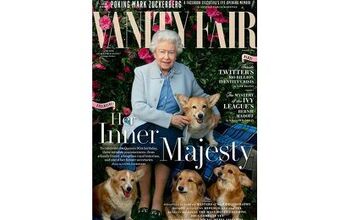 The Queen and Her Corgis Hold Court on Vanity Fair Cover