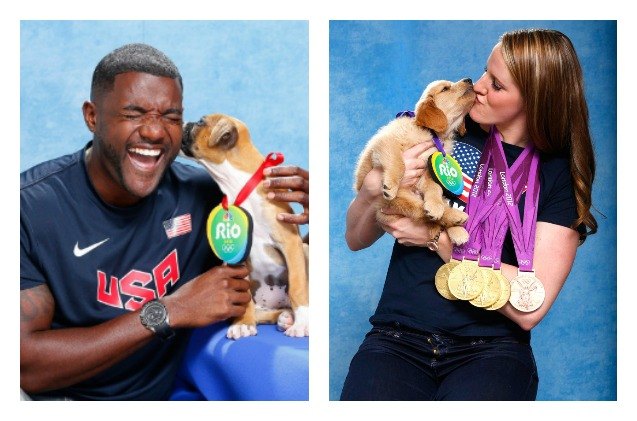 us olympians go for the gold while clearing the shelters