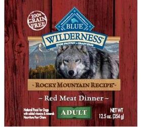 Blue Buffalo Recalls BLUE Wilderness Rocky Mountain Recipe Red Meat Di