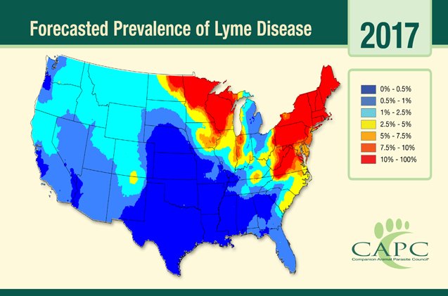 experts share lyme forecast maps to help prevent disease