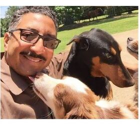 UPS Delivery Driver Picks Up Dog Selfies on His Route