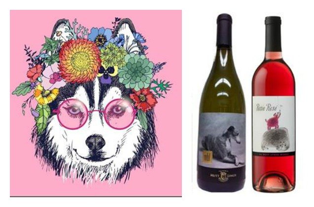 custom label wine mixes art with animal rescue at mutt lynch winery