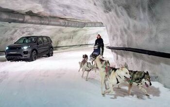 Land Rover Takes on Championship Dog Sled Team in Battle of the Rovers