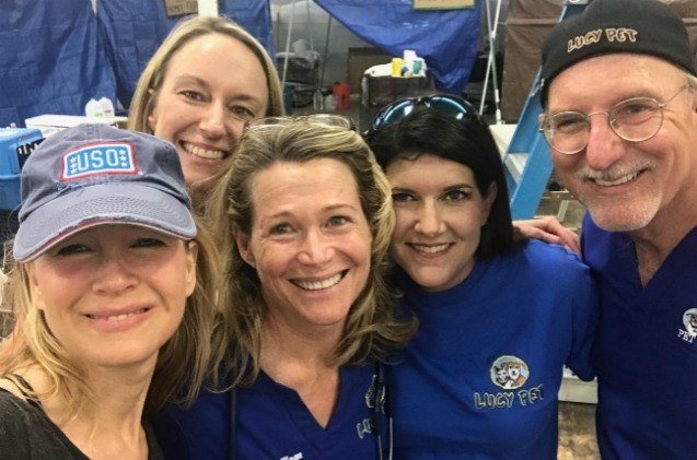 renee zellweger helps lucy pet rescue dogs from overcrowded houston shelters