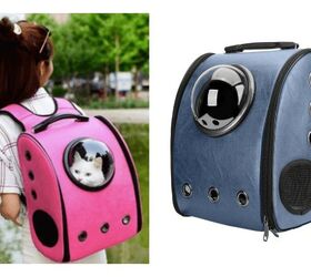 Texsen’s Futuristic Travel Bubble Pet Backpack Offers a Spectacular 