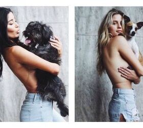#PuppyBra: Instagram Models Go Topless For A Good Cause