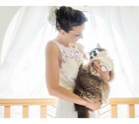Say Cheese to These Gorgeous Brides and Their Meow Maids