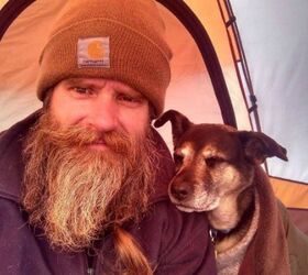 Homeless Veteran and His Dog Hit While Riding Bike For Awareness