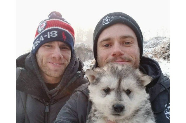 olympian skier gus kenworthy saves 90 pups from dog meat farm