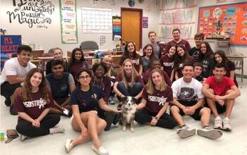 Therapy Dogs Welcome Staff and Students Back After Parkland Shooting