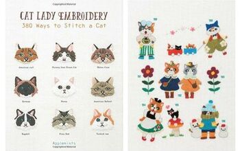 Show Off Cat Lady Pride With Feline-Themed Embroidery Patterns