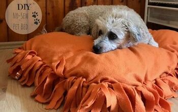 DIY No-Sew Pet Bed