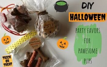 DIY Halloween Party Favors for Pawesome Pups
