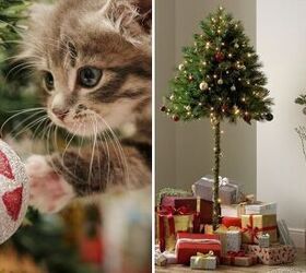 this genius pet proof christmas tree will make cat owners jolly