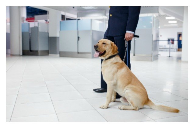 tsa to use floppy eared dogs at airports because they look less scary