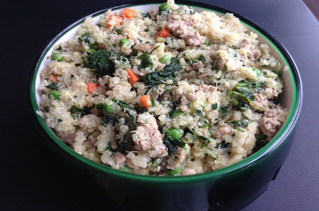 quinoa dog food recipe