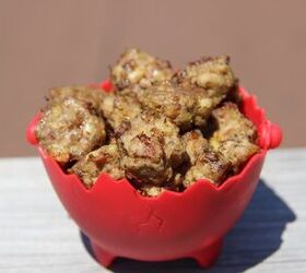 Mini Beef Balls Dog Treat Recipe