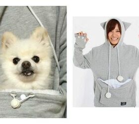 Snuggle With Your Pet 24/7 In This Kangaroo Hoodie