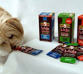 licks liquid vitamins will get your dogs tongue wagging