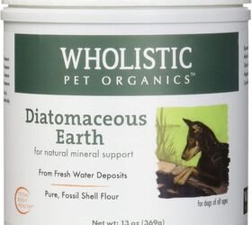 Diatomaceous earth store for worming dogs