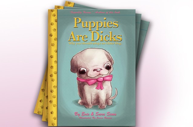 kickstarter book exposes truth puppies are dicks