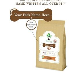 customized dog food from pawtree has your dogs name all over it