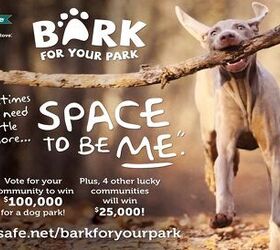 win an extreme dog park makeover during petsafes bark for your p