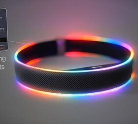 high tech buddy collar shines led light on your dogs health and muc