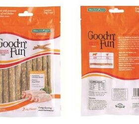 Dog Treat Recall Good ‘N’ Fun Beefhide Chicken Sticks Dog Treats