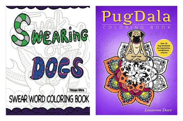 5 pet themed coloring books for adults part ii