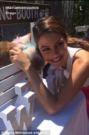 behind the scenes at sweet 16 bash for maria menounos pooch
