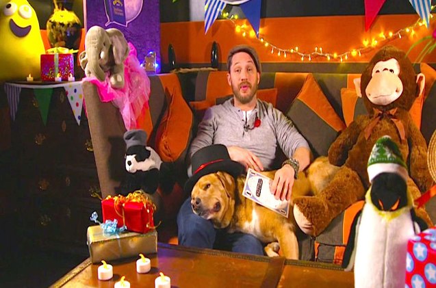 tom hardy reading a bedtime story to his dog will make you melt video