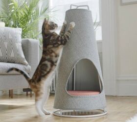 the cone may be the most beautiful scratching post youve seen