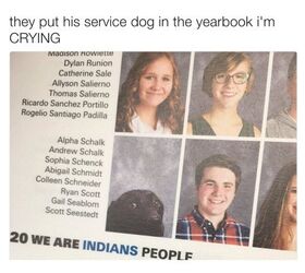 Service Dog’s ‘Yearbook’ Picture Goes Viral