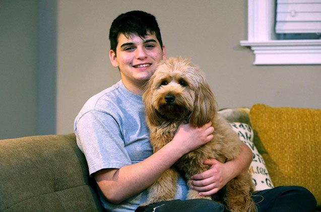 high school student 8217 s service dog inspires legislation against discrimination