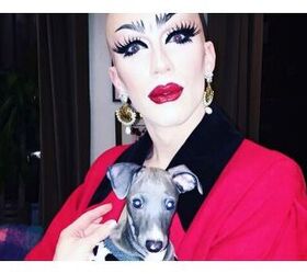 drag race winner sasha velours dog sports fierce looks on instagram