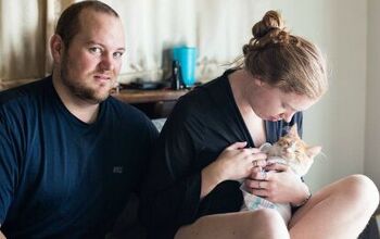 Crazy Couple’s “Natural” Cat Birth Announcement is Weird and Won