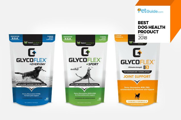 petguide 8217 s best new dog health product of 2018 glycoflex plus chews