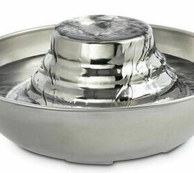 Harmony cascading stainless steel deluxe store pet fountain