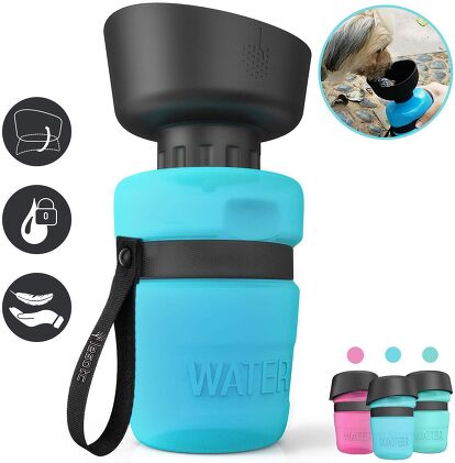 pet travel water bottle
