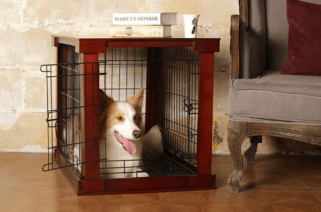 best dog crate end tables